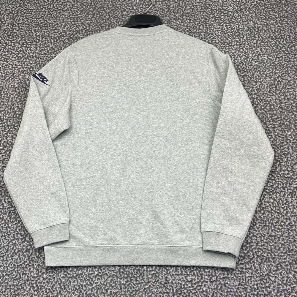 Nike Michigan Wolverines Sailor Bear Sweatshirt Men Large Gray Crewneck New L - Picture 2 of 7